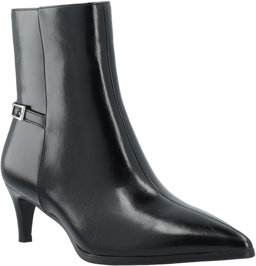 Biaabbie Buckle Zip Boot Faux Leather
