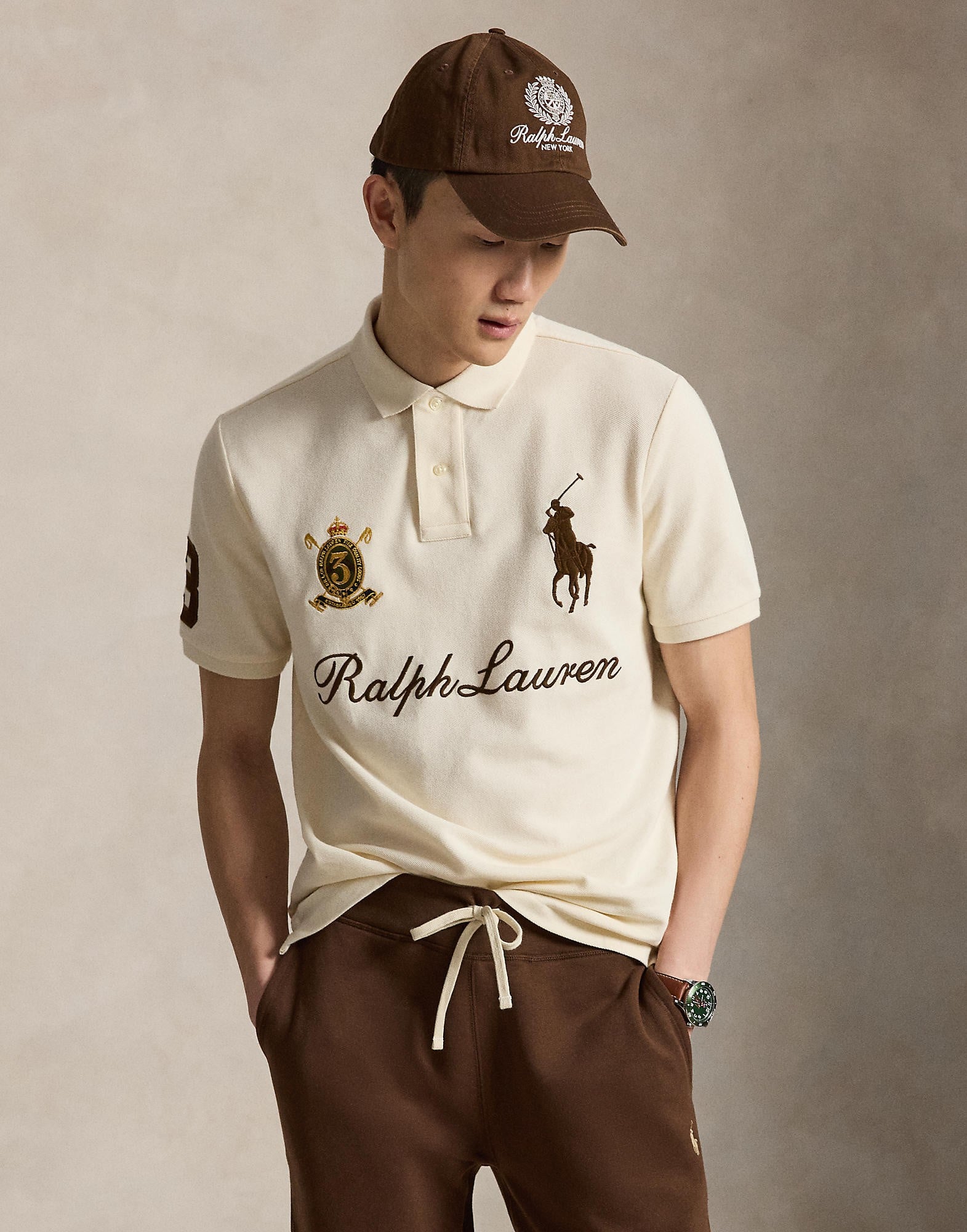 Classic Fit Big Pony Mesh Polo Shirt - DKK 1.222 hos Magasin