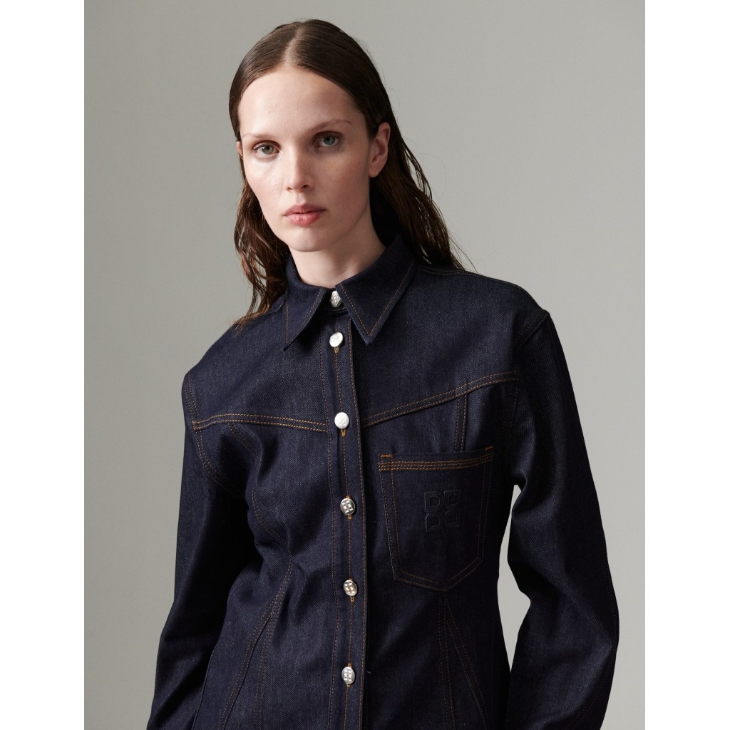 Dayjacky Vibrant Blue Denim Stretch