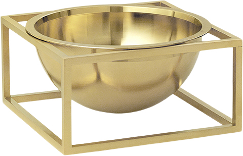 Bowl Centerpiece Gold Plate