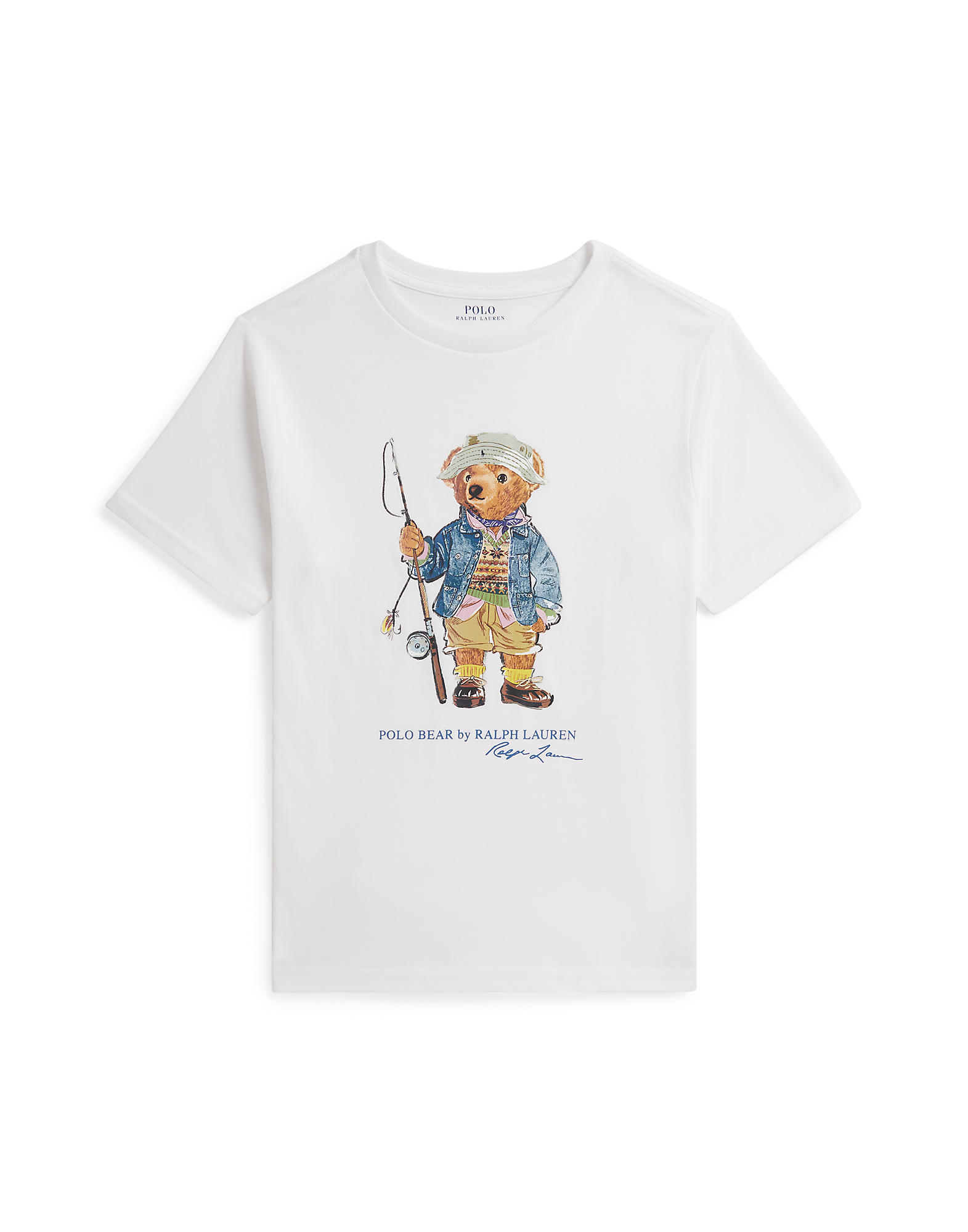 Polo Bear Cotton Jersey Tee Teens