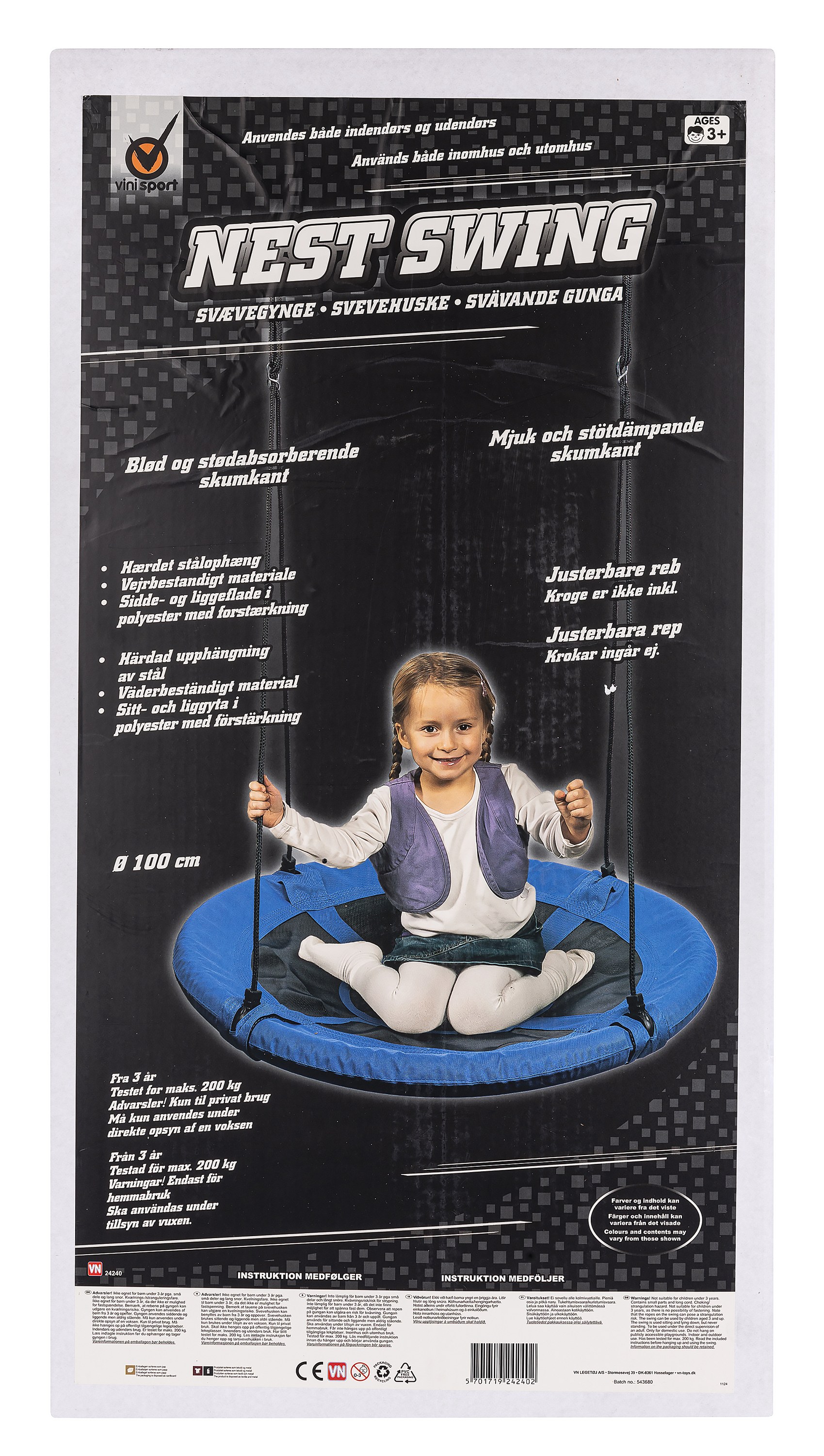 Vini Svævegynge 100x180c