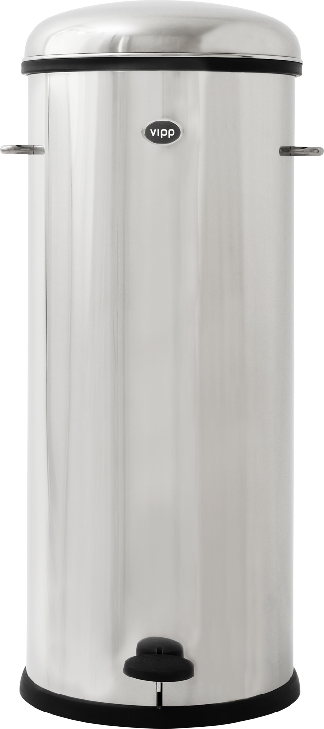 Vipp17 bin, Stainless Steel