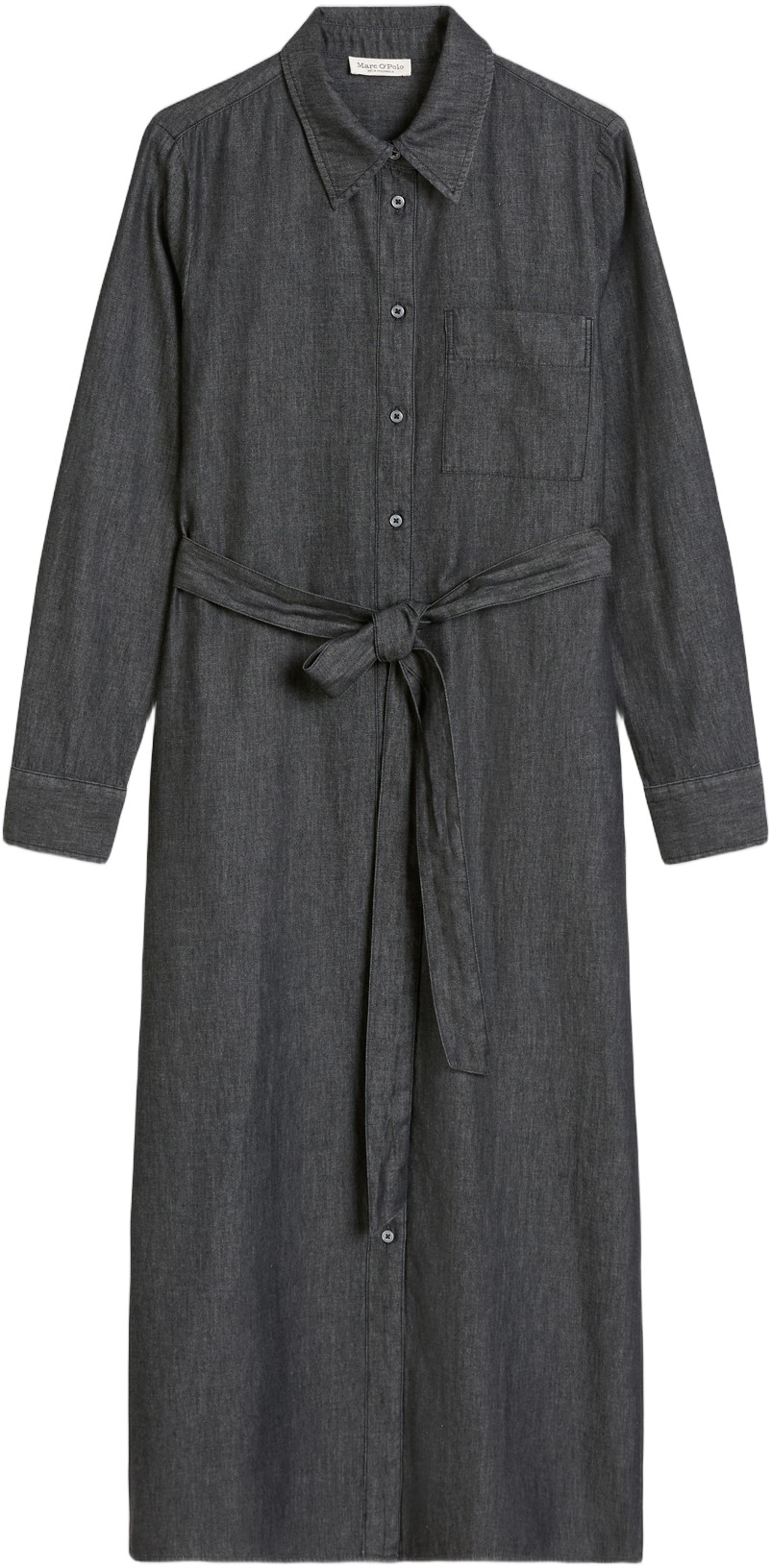 Dress, Midi Length, Kent Collar, bu