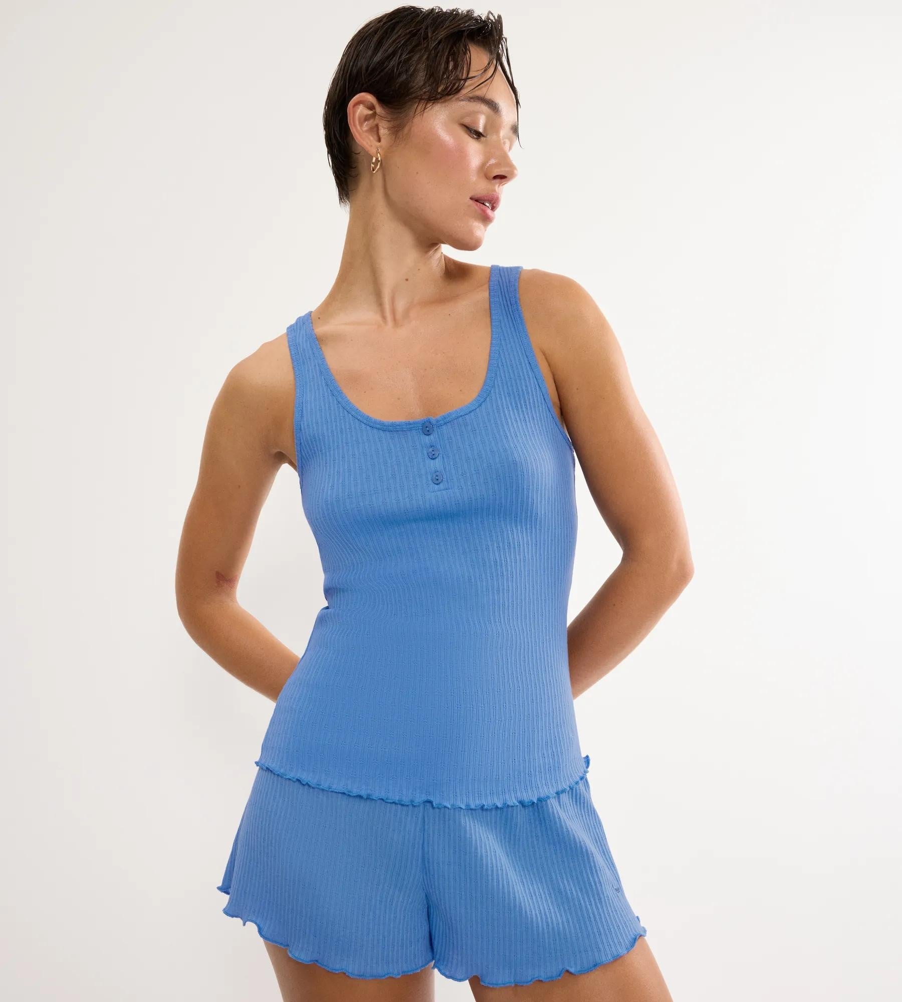 Mix & Match Top NSL Pointelle - Køb til DKK 130 - Spar 50%