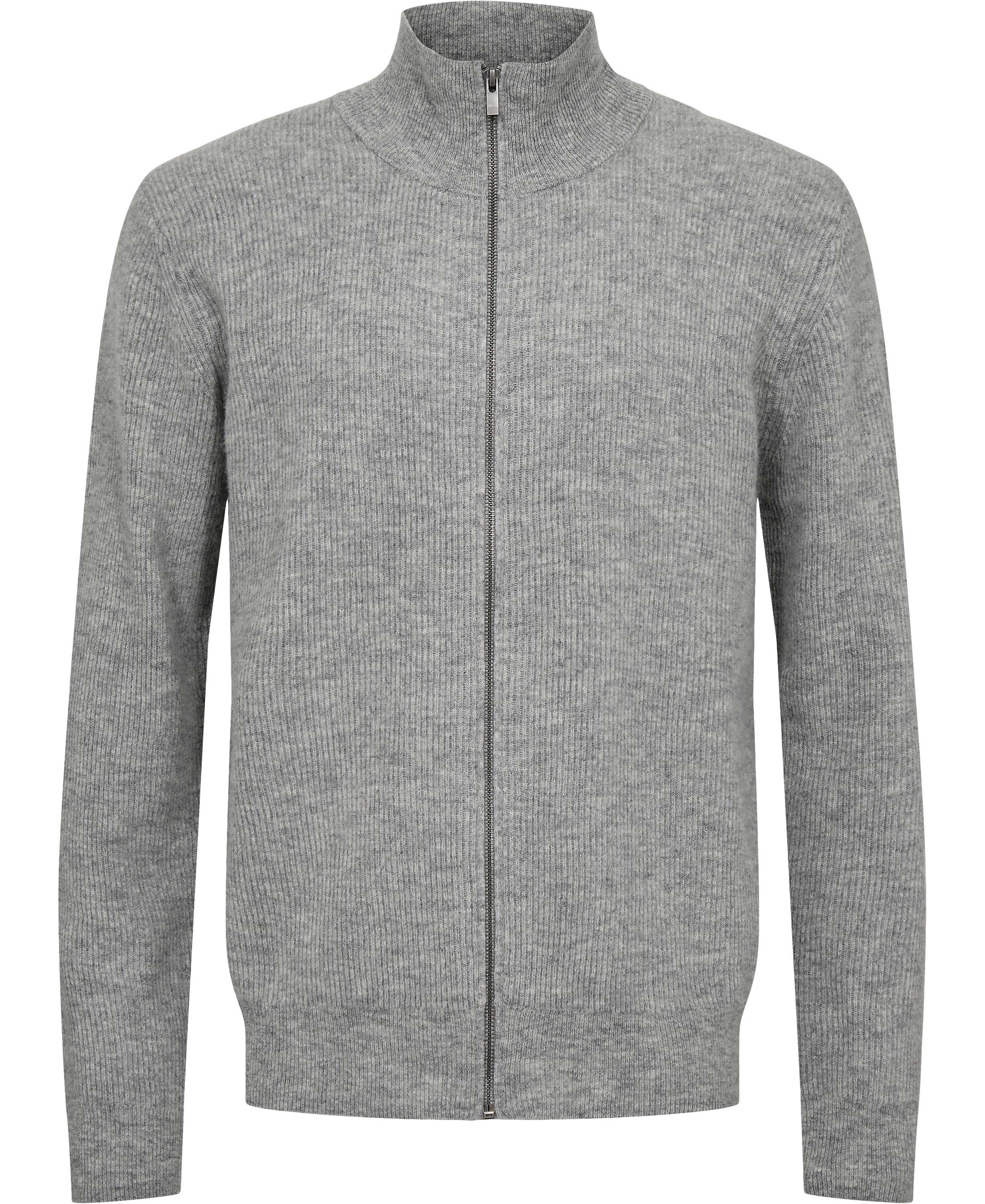 Maryn 4 Cardigan m. Lynlås 100% Lammeuld RWS