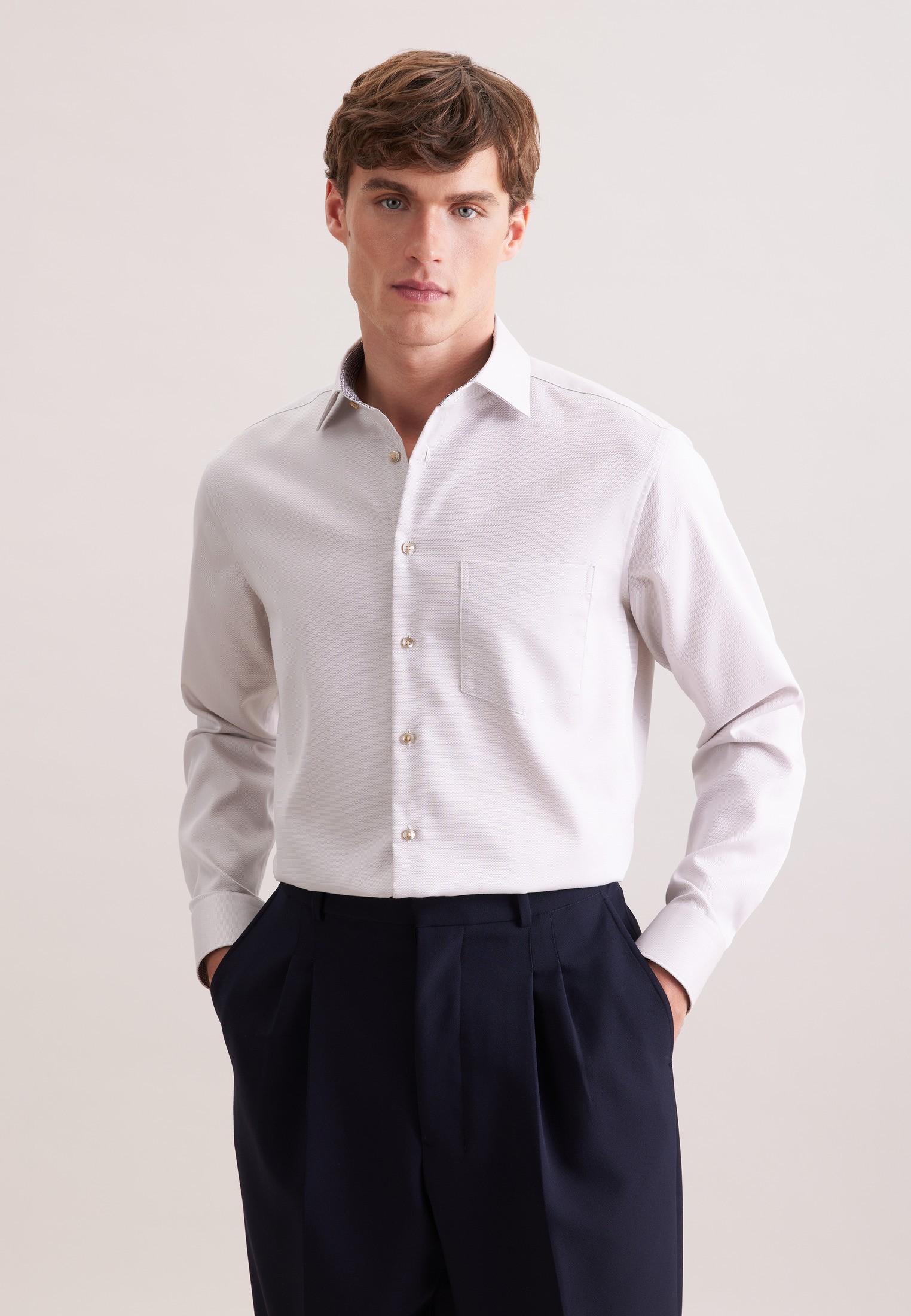 Business Shirt Regular 1/1 Kentcollar Structure