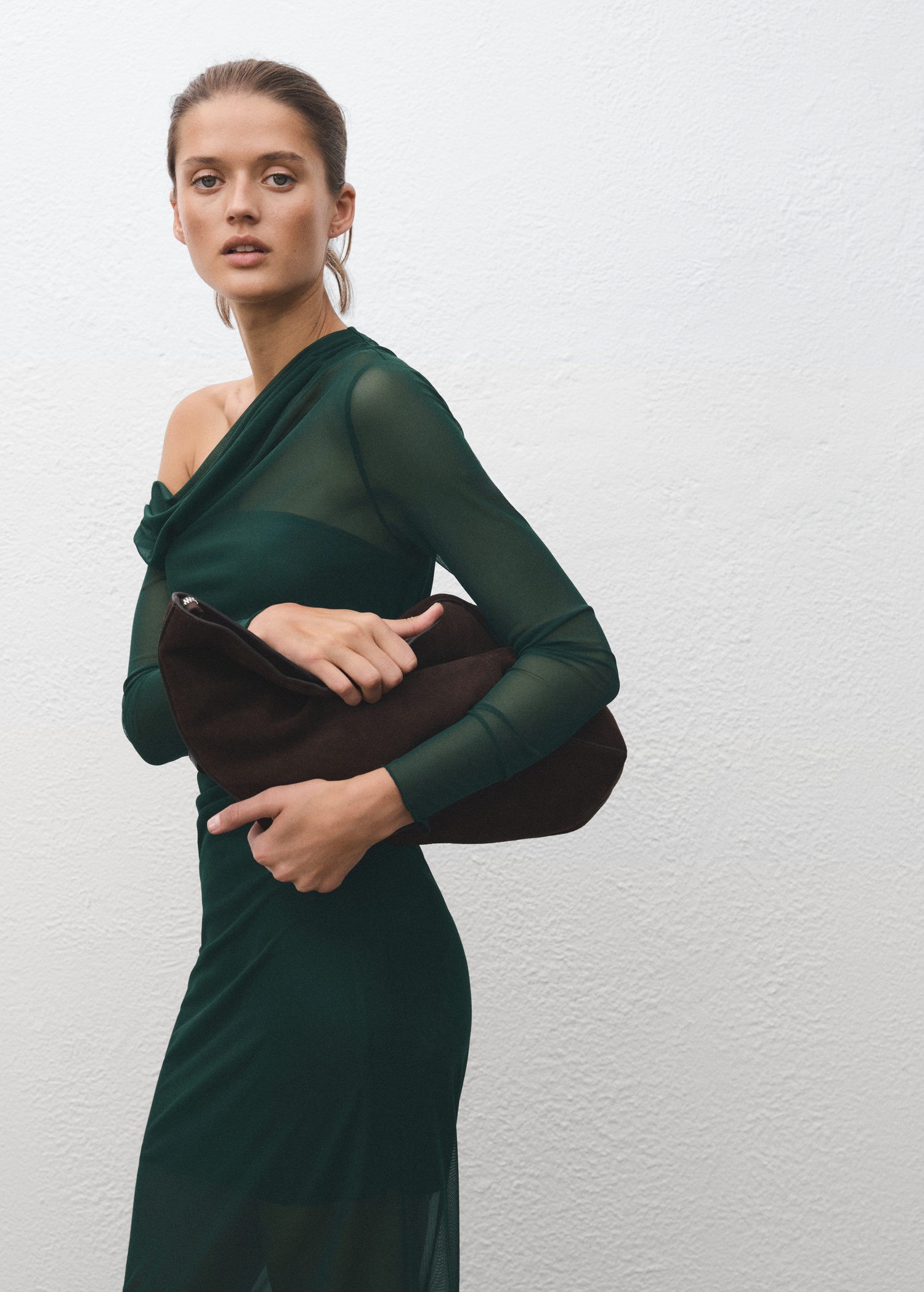 Semitransparent Asymmetric Dress