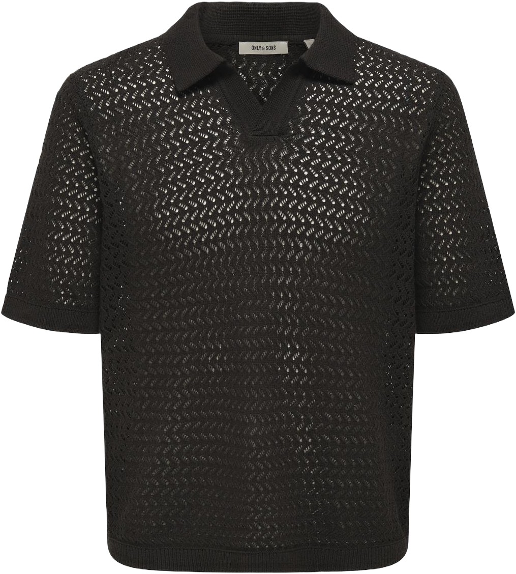 Onsnyle Life REG 5 SS Split Polo KN