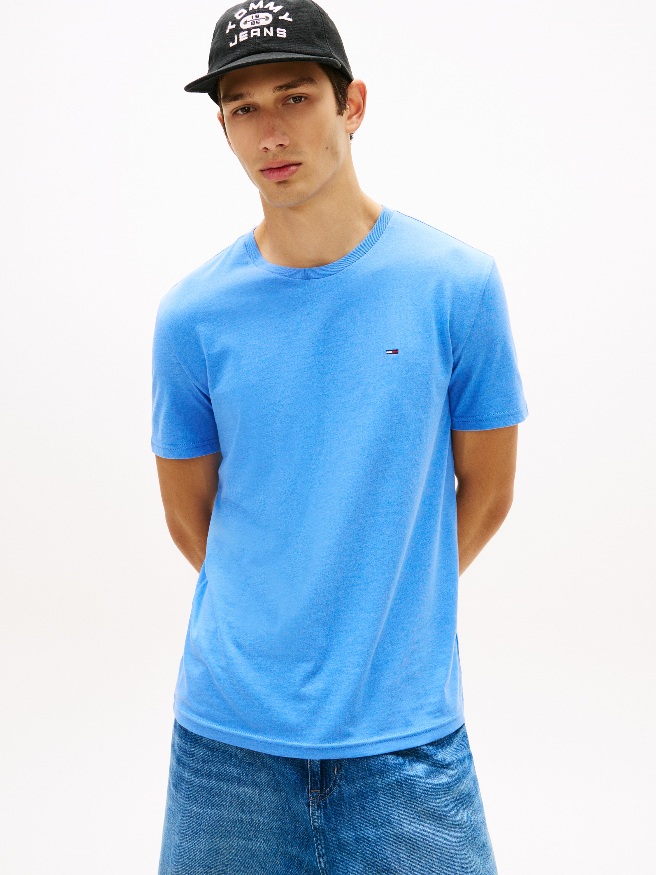 Tommy Flag Extra Slim Jersey Tshirt
