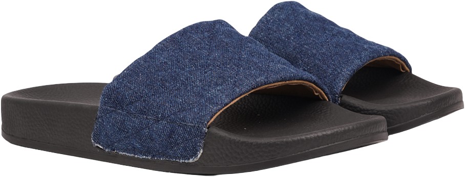 LA Boca Quilted Slides