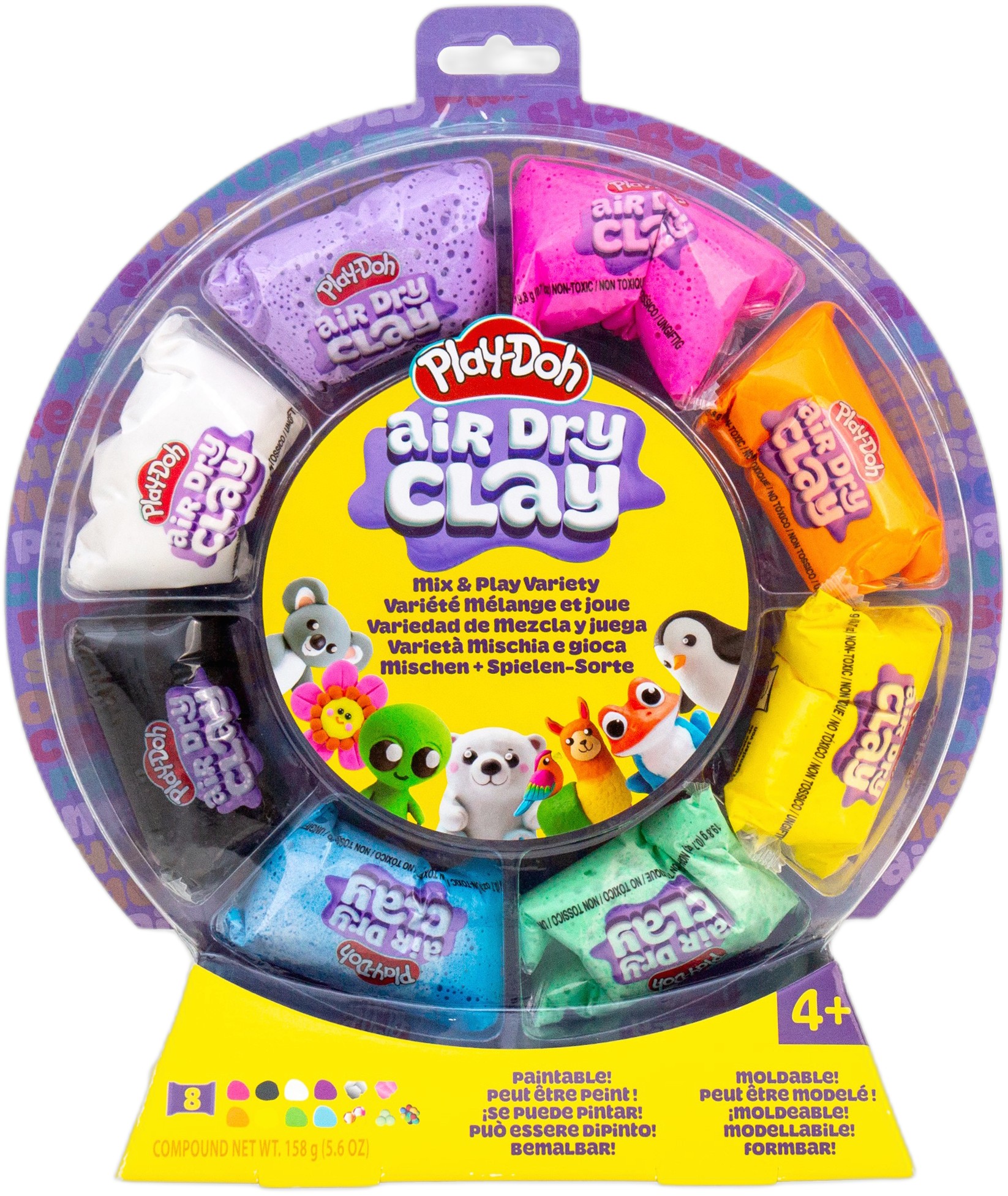 Playdoh Air Dry Clay Wh