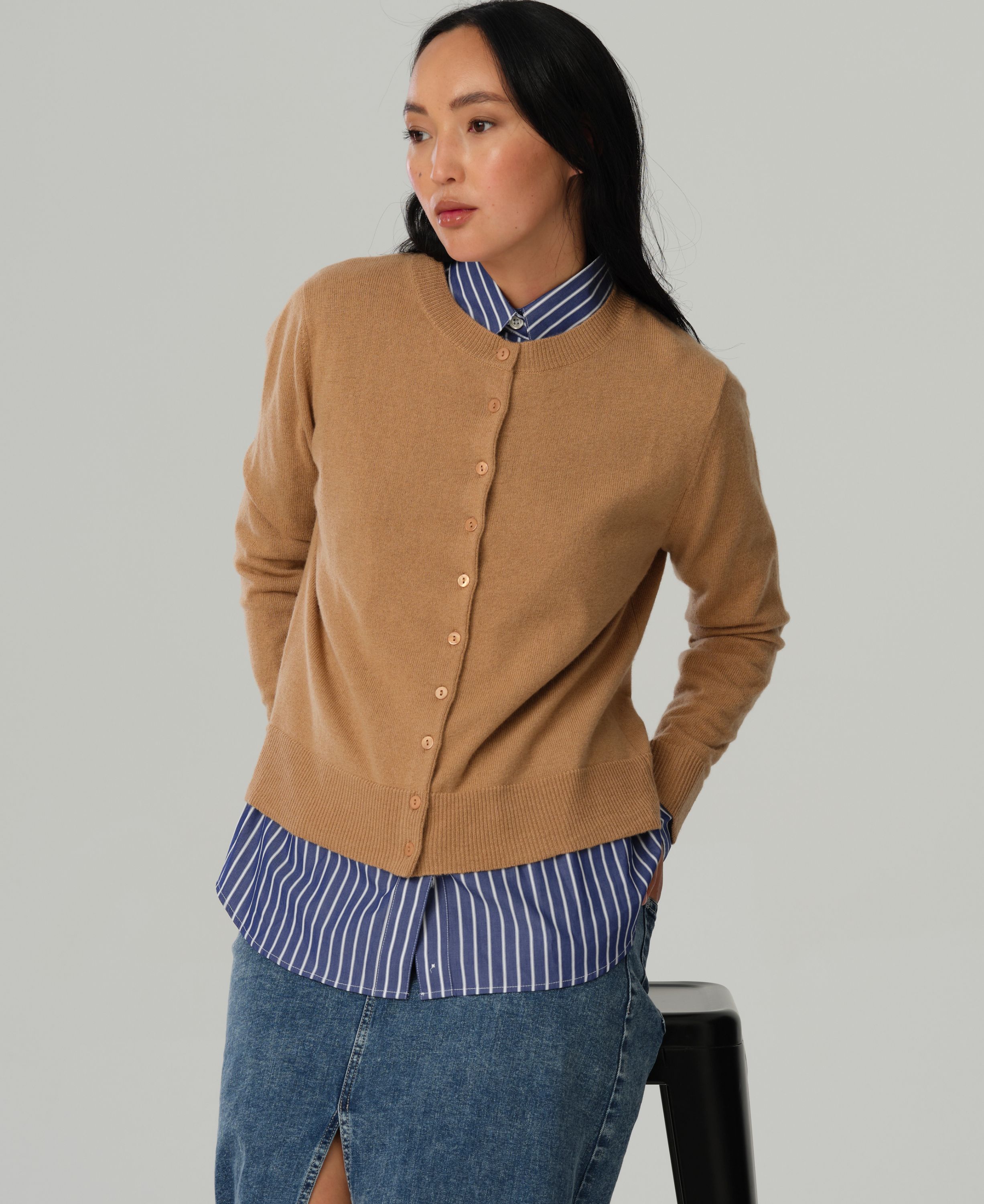 5619 Eunsol Cashmere Blend Cardigan