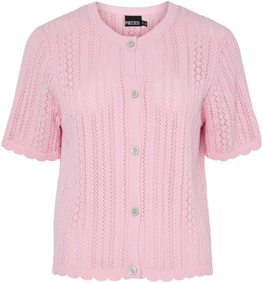 Pcnuka SS Oneck Knit Cardigan Noos