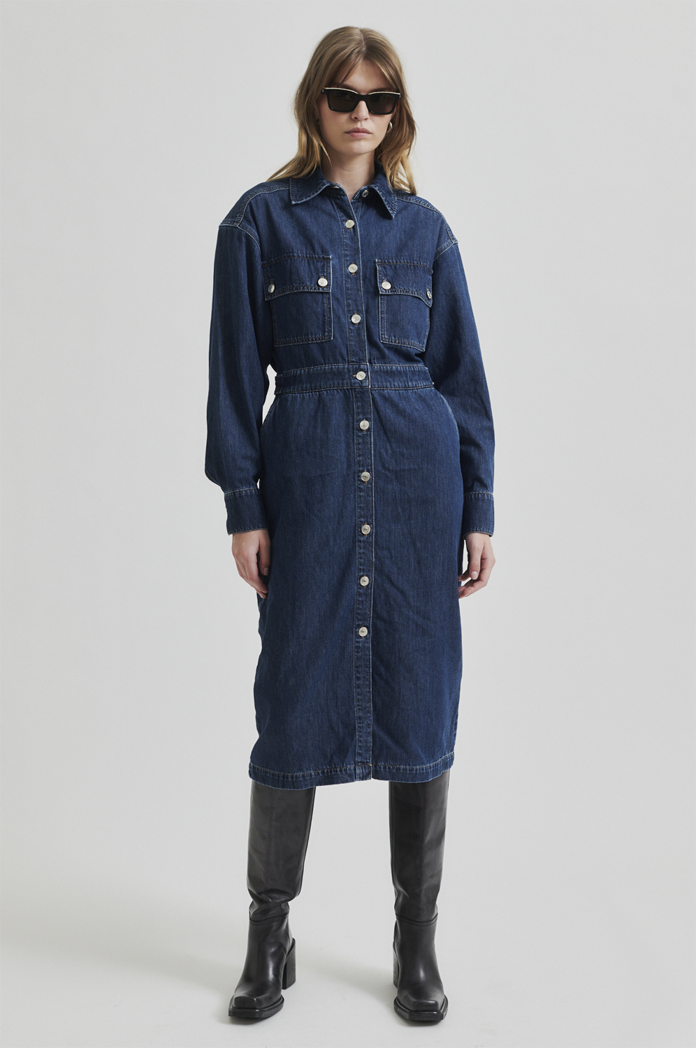 Mina Denim Dress