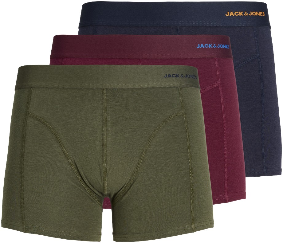 Jaccomo Solid Bamboo Trunks 3 Pack