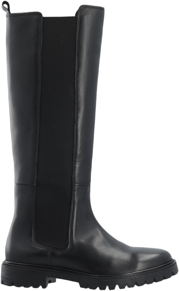 Biagina Knee High Chelsea Boot Smooth Leather