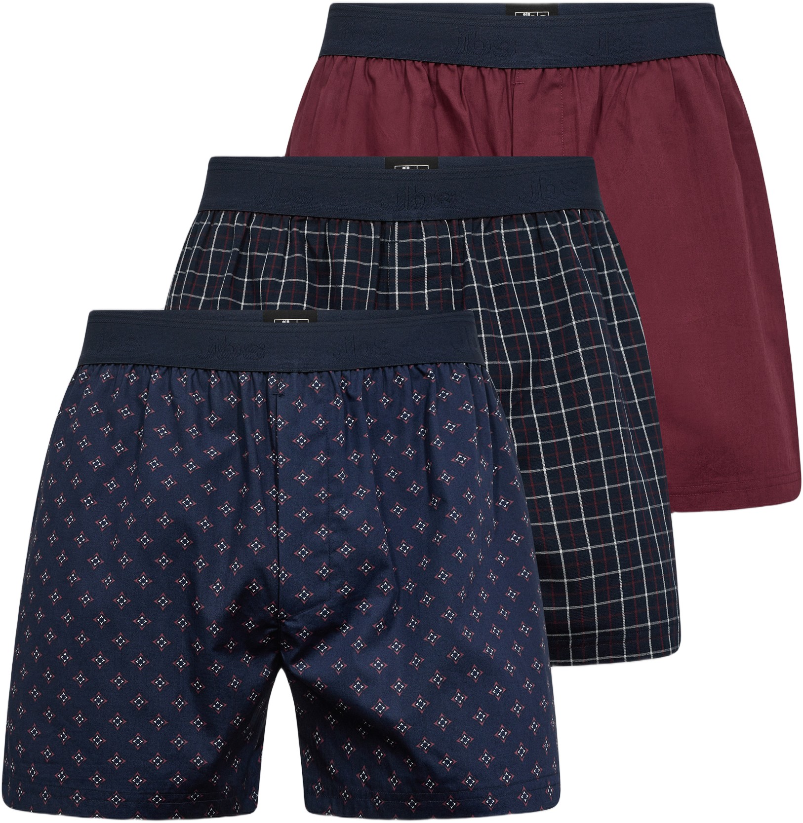 JBS 3pack Boxershorts