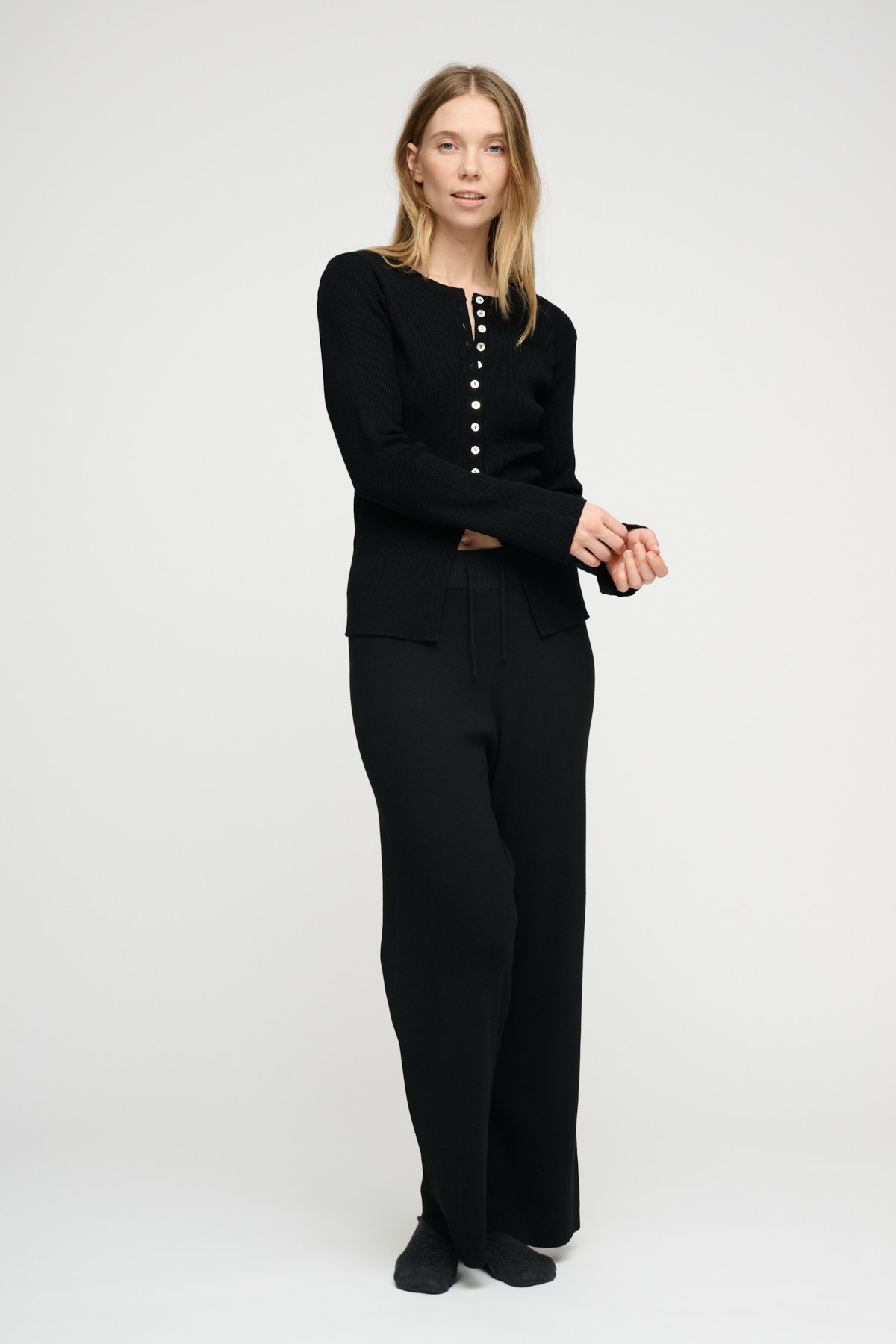 Still rib Cardigan