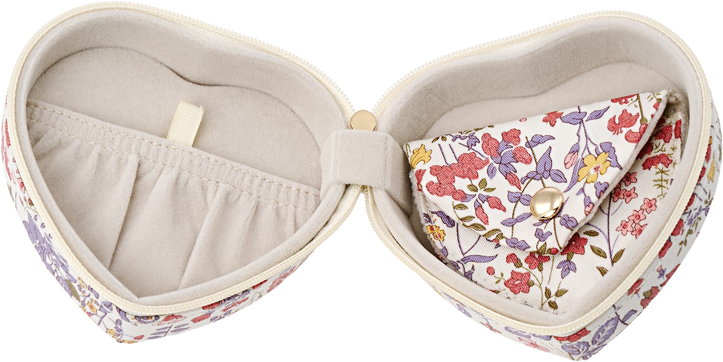 Jewelry box Heart mw Liberty Field Flowers 2pcs