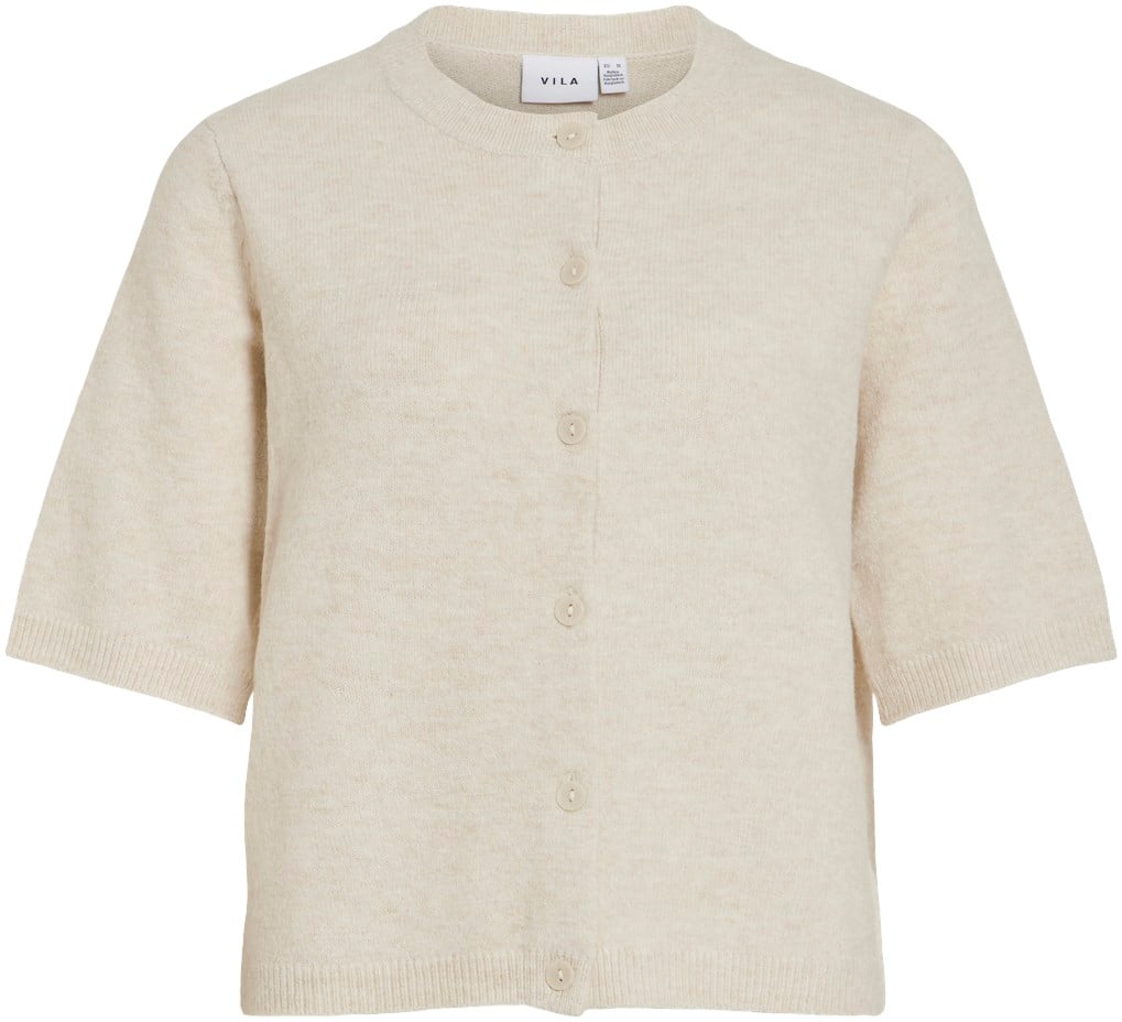 Viliga 2/4 Oneck Knit Cardigan - N