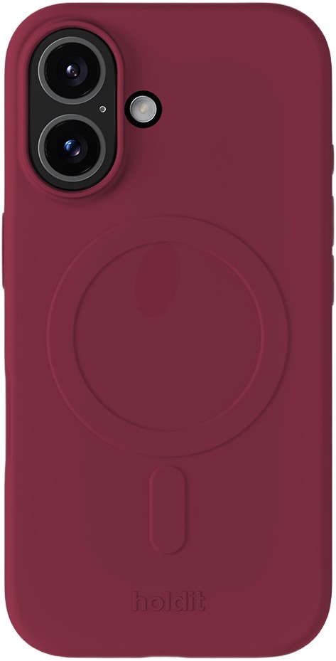 Soft Magsafe Case Iphone 16 Red Velvet