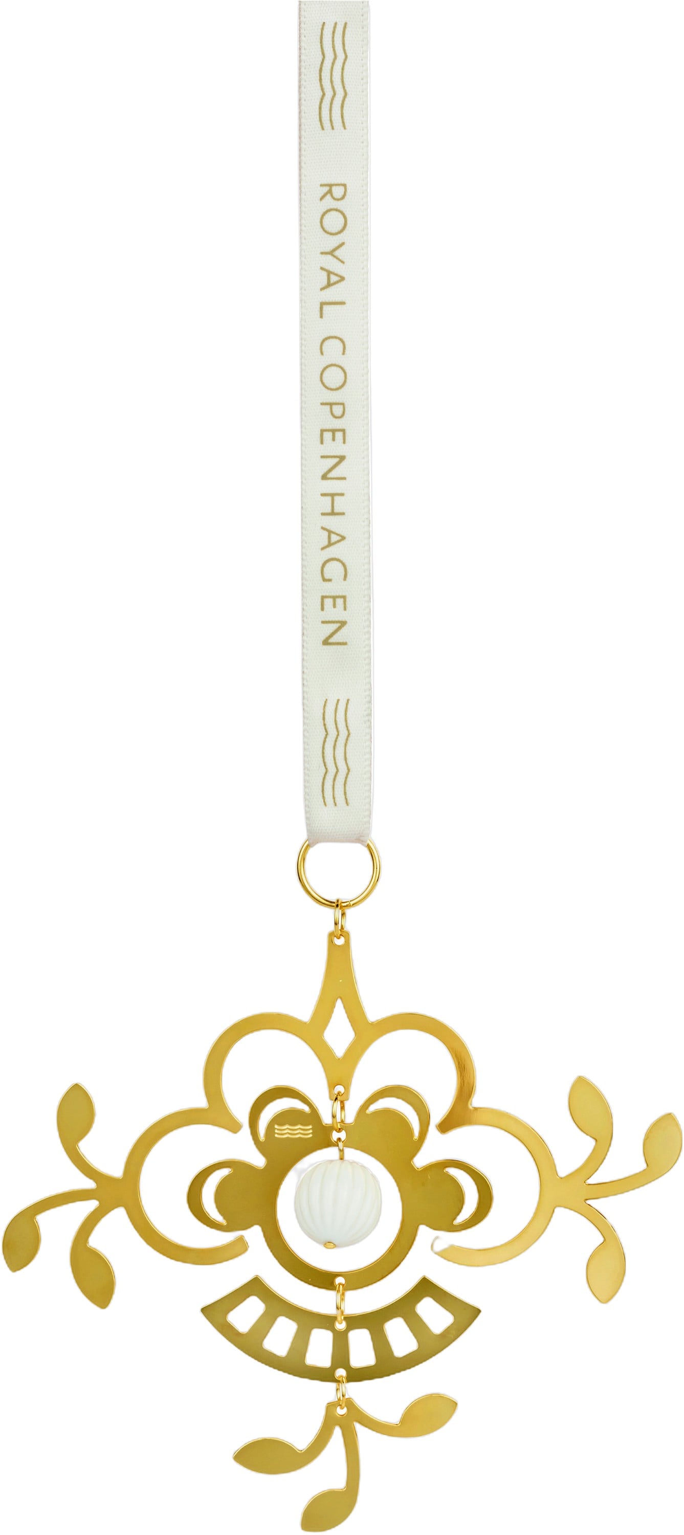 Forgyldt Juleornament, Blomst