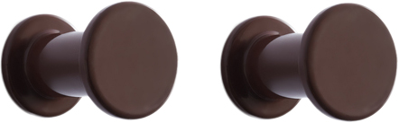 Bolt Hookset of 2-dark Brown - DKK 100 - Spar 50%