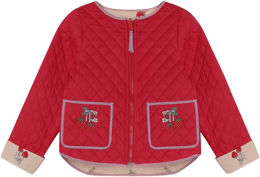Kota Reversible Strawberry Jacket