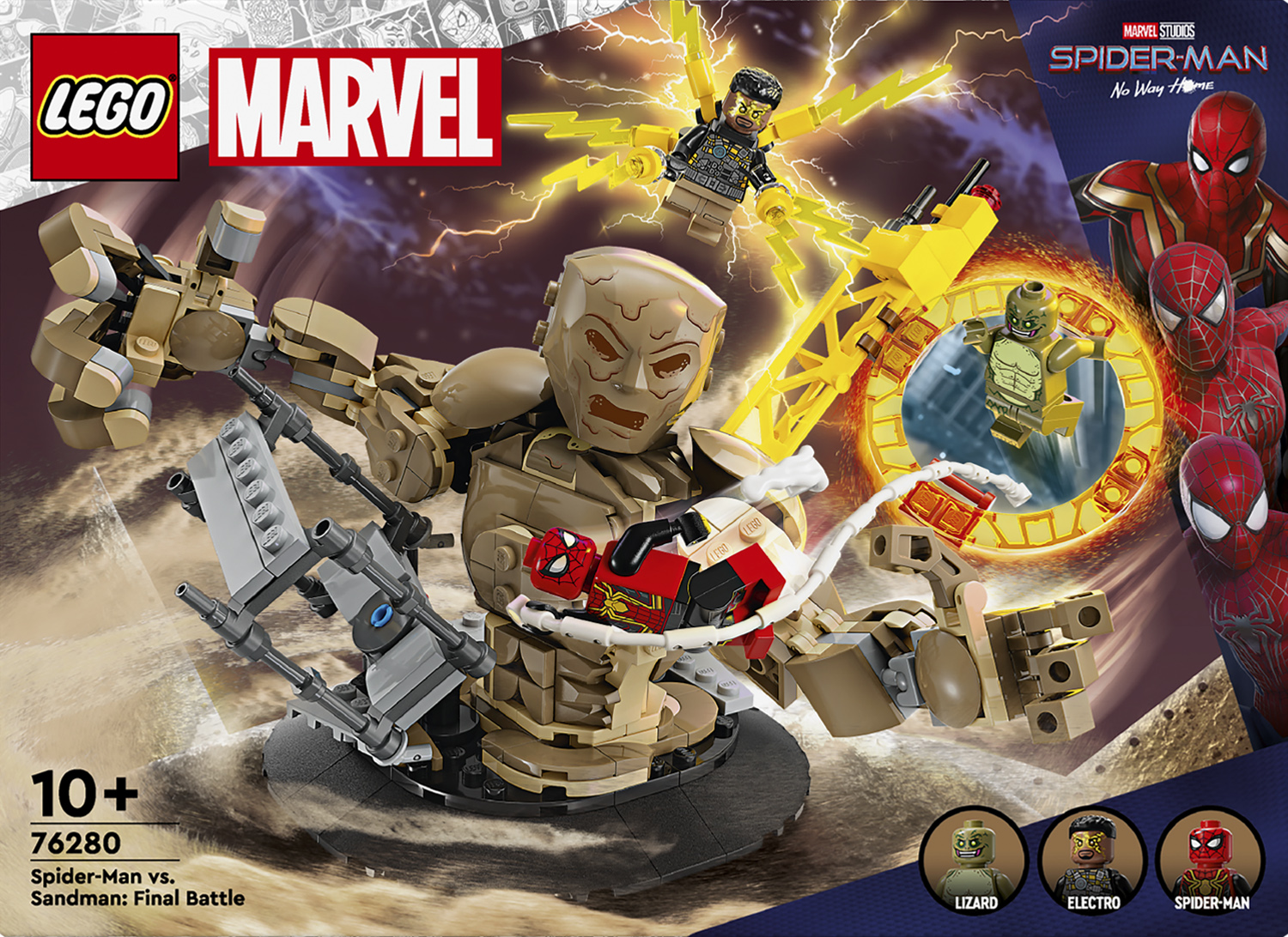 Spiderman Mod Sandman 76280