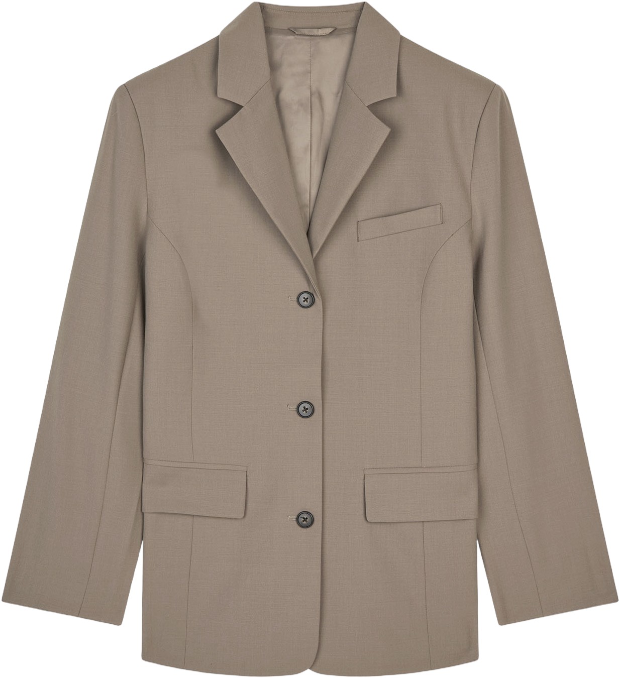 Dense Weave Less Blazer