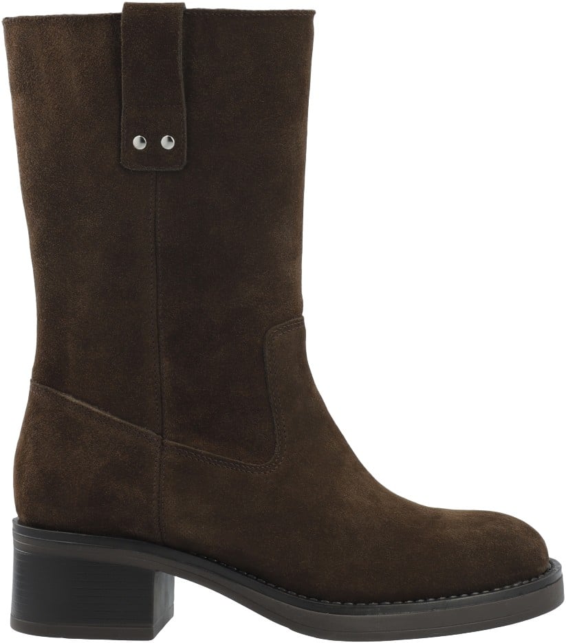 Biamary Mid Pull On Boot Suede