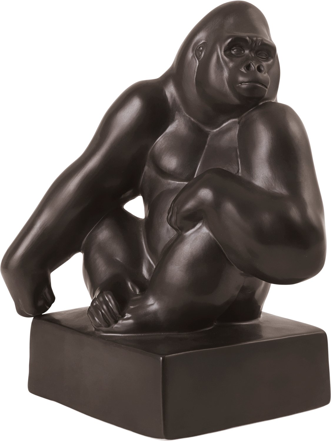 Gorilla Figur Graphite 20 5 Cm.