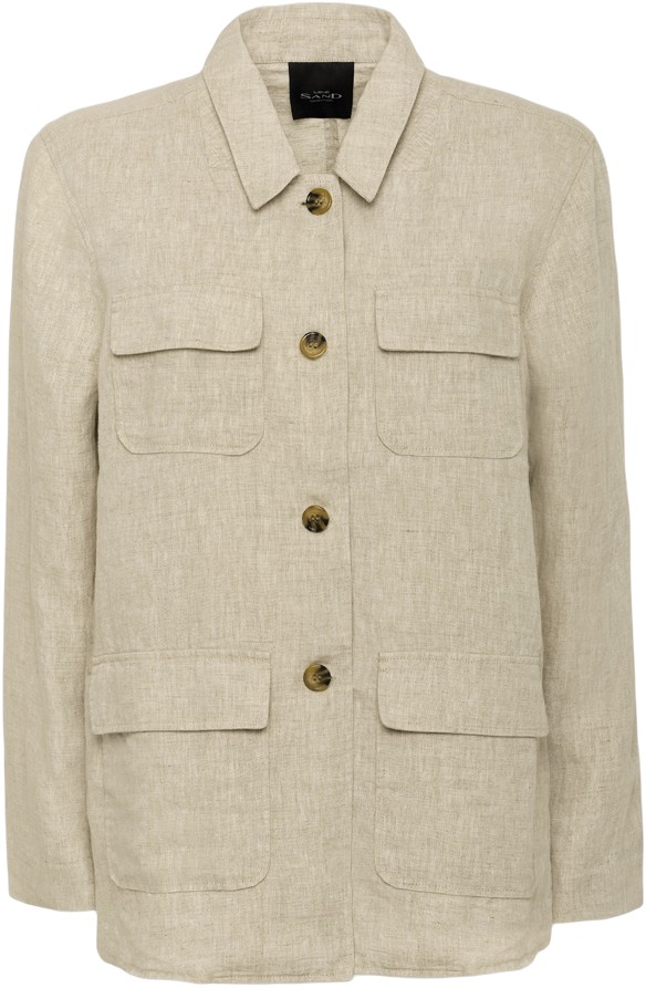 100% Linen Camelo Shirt