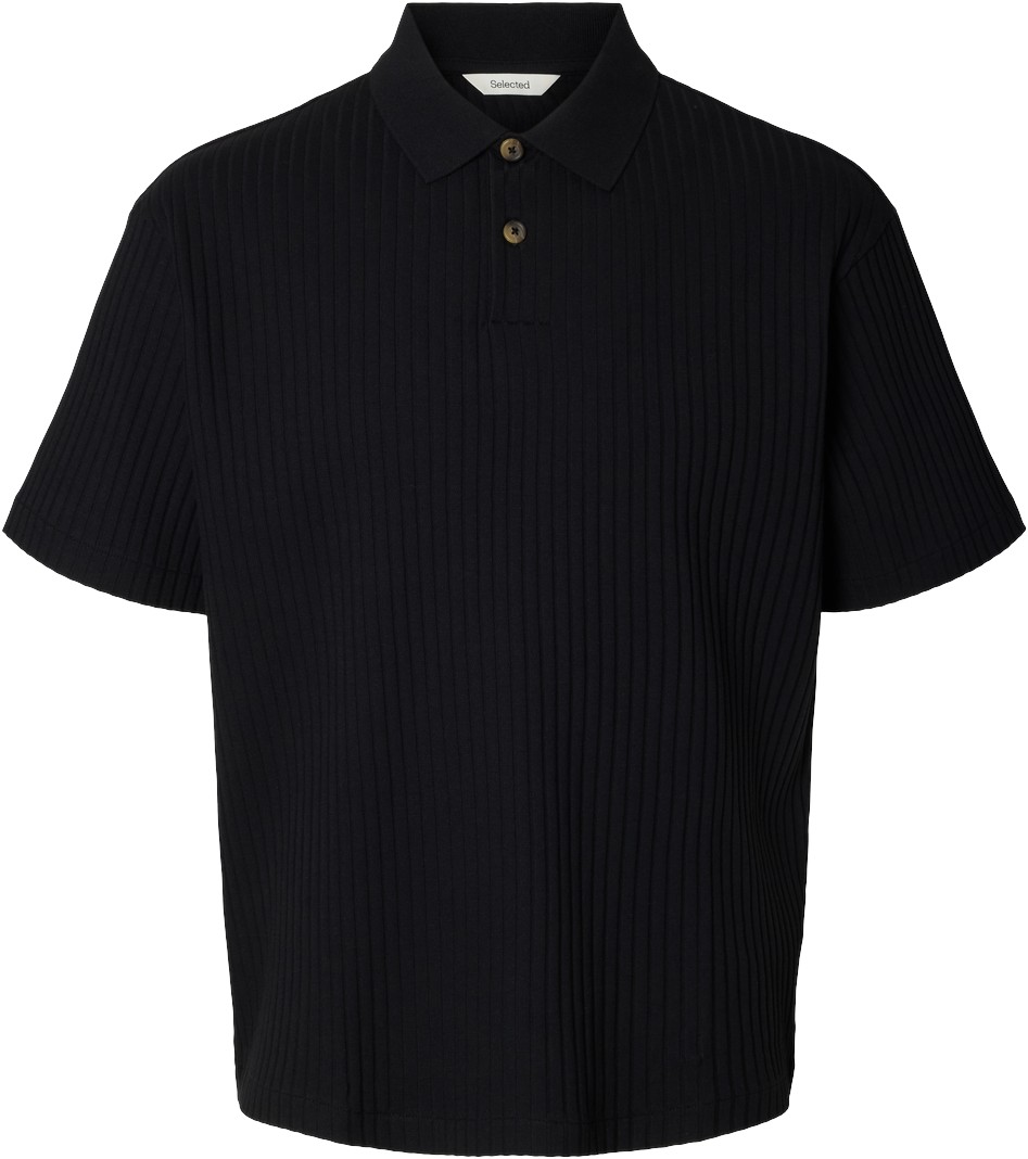 Slmrelaxsimon Ribbed SS Polo