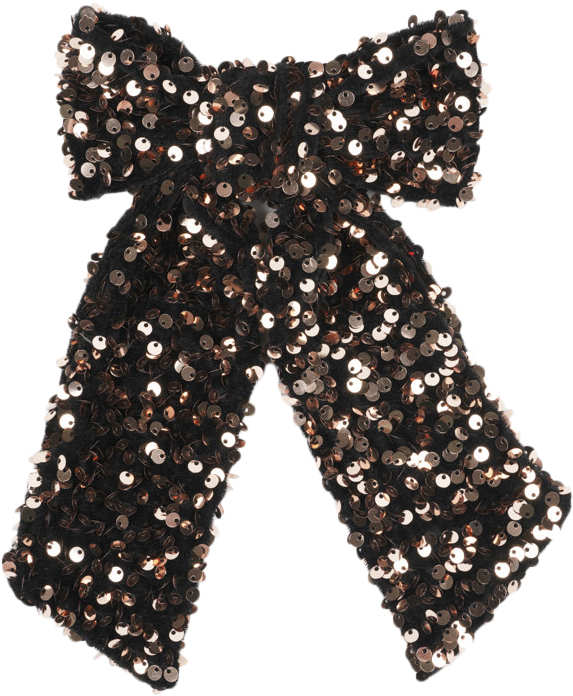 Anne Sequins Bow