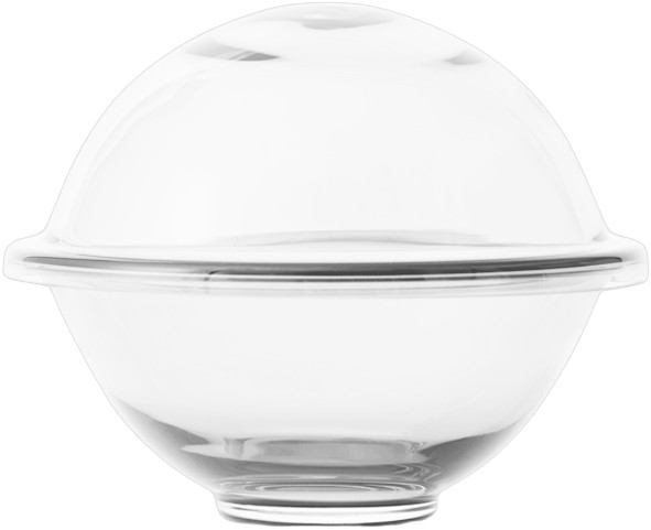 Chapeau Large Glass, Clear