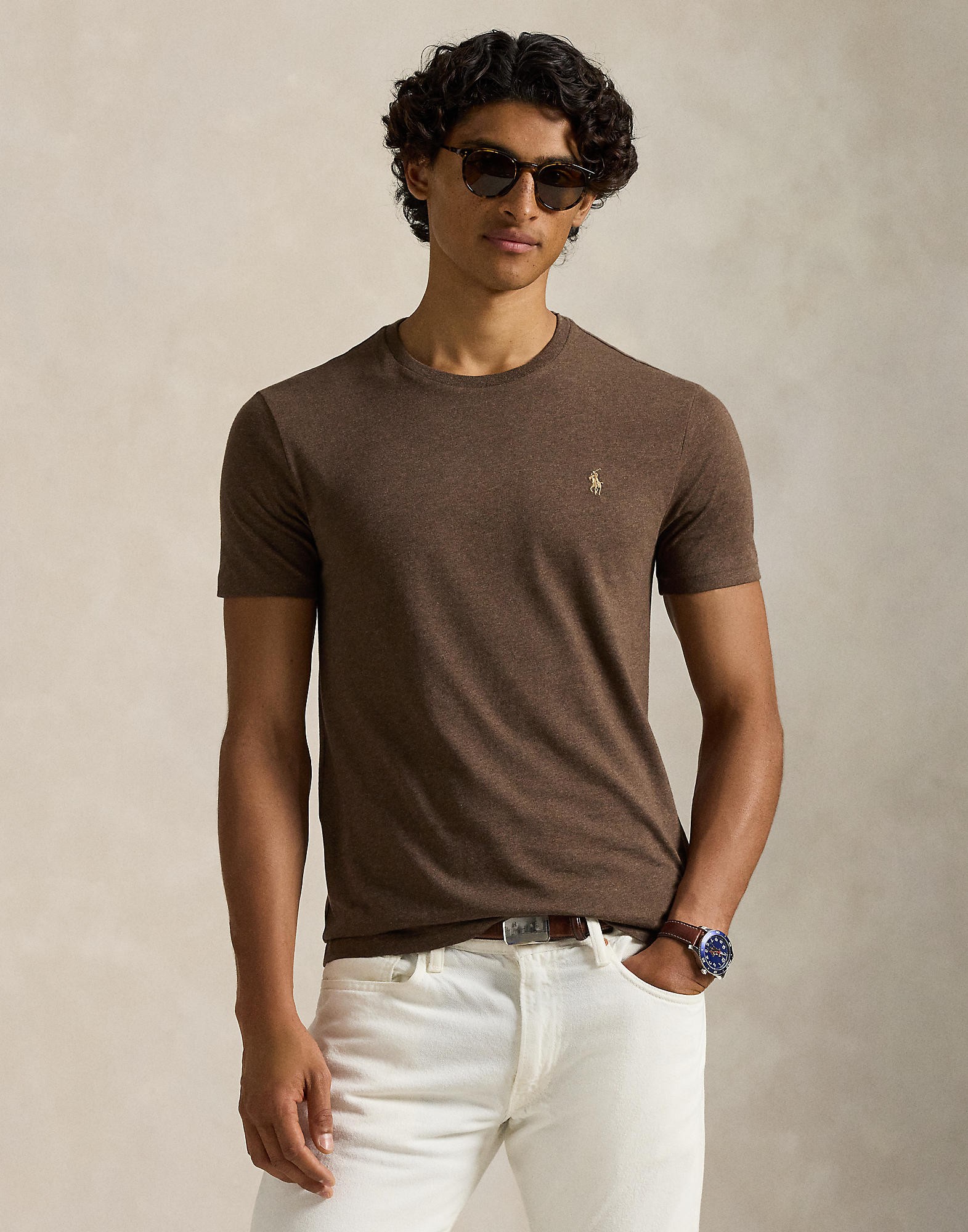 Custom Slim Fit Jersey Crewneck Tshirt