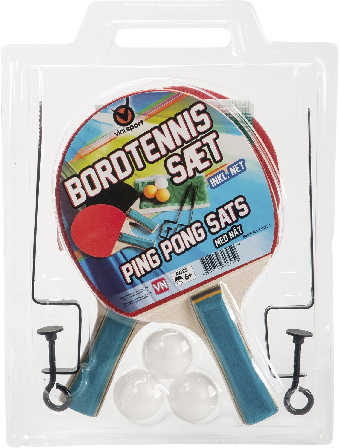Bordtennis SÆT M NET