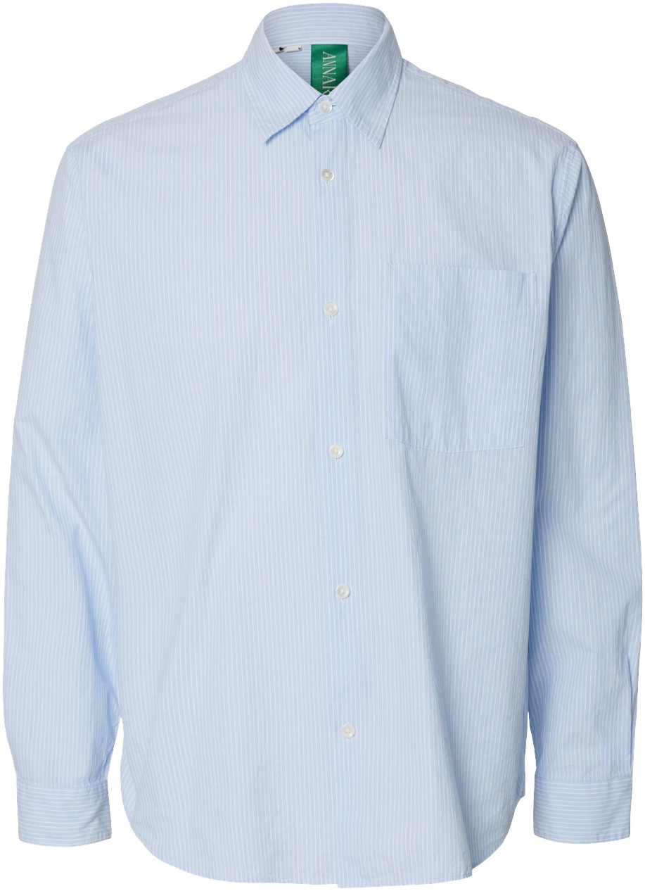 Anraslund Seersucker MIX LS Shirt