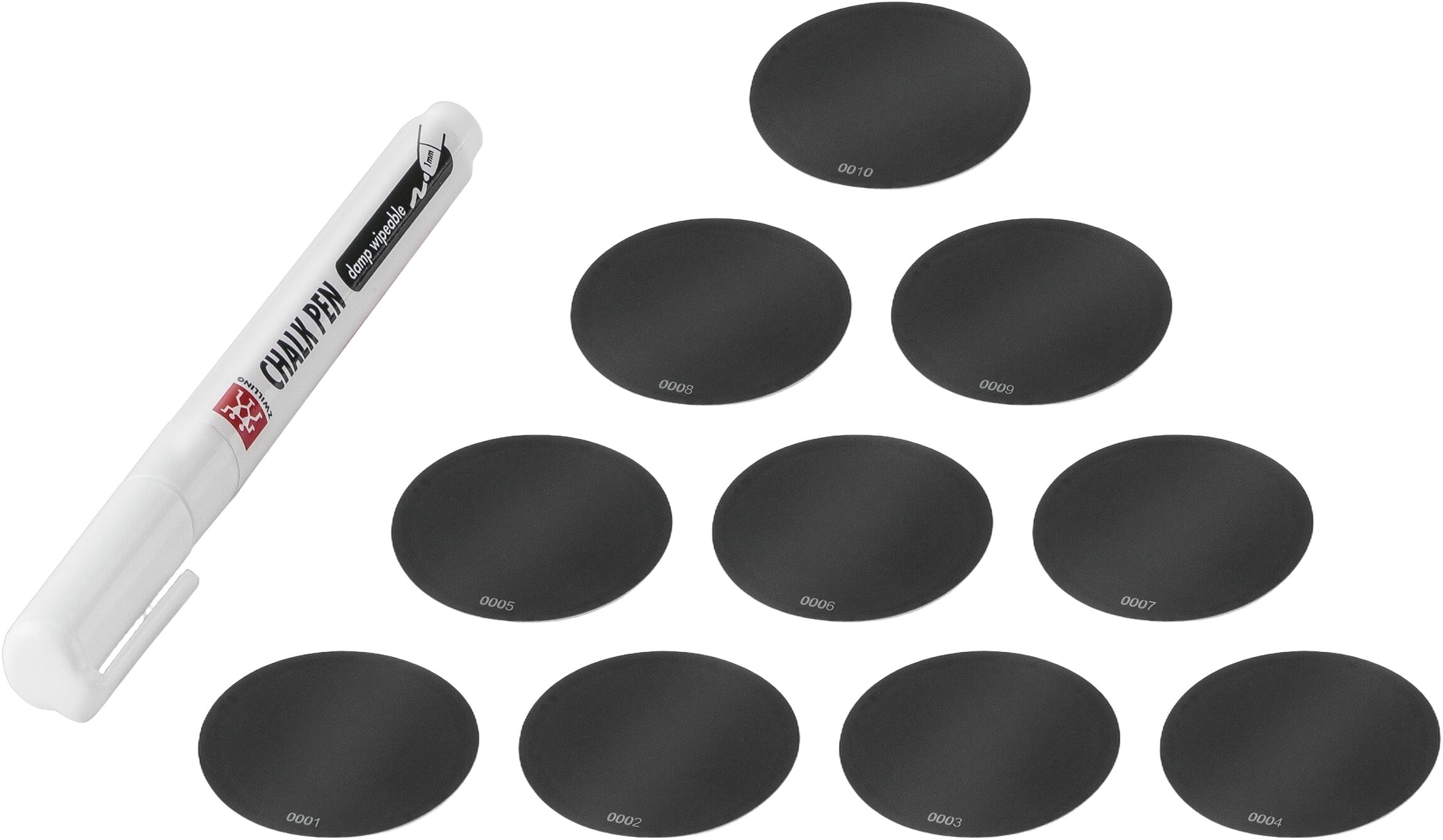 Fresh & Save Cube Cube Sæt Etiketter og Kridtpen, 11dele