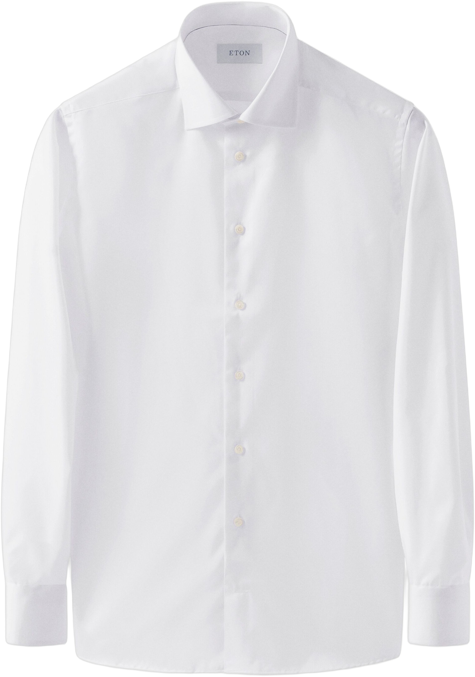Slim Fit White Signature Twill Shirt