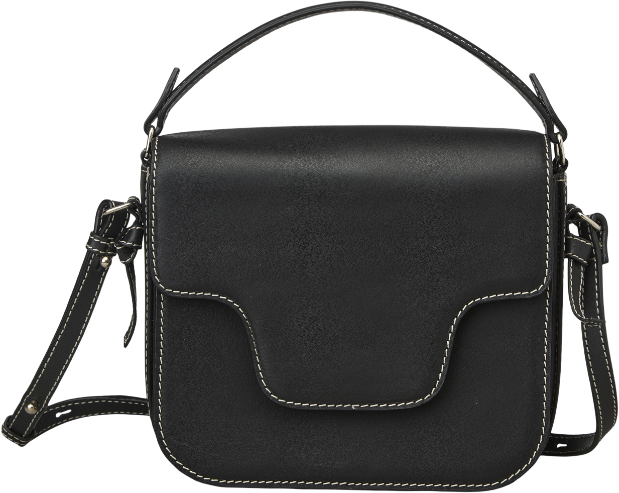 Glossy Cow Iris Bag