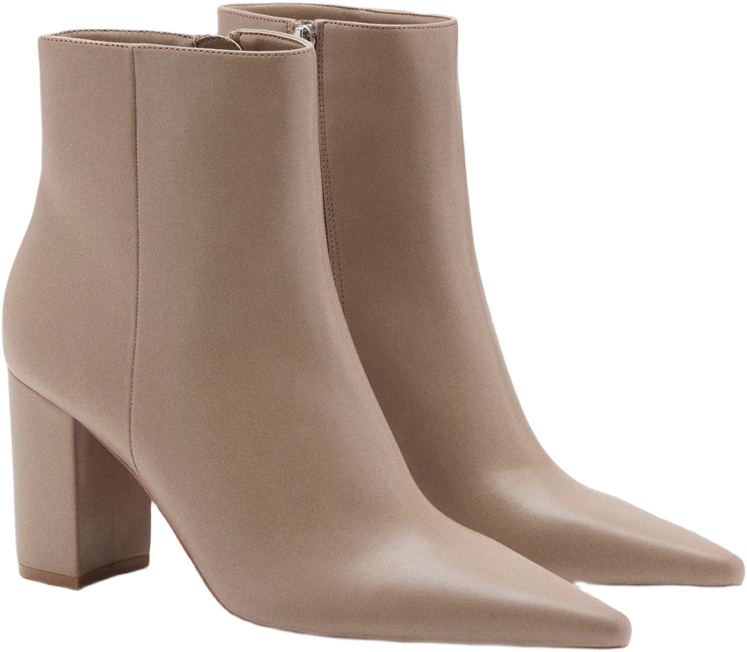 Ankle Boots With Block Heel