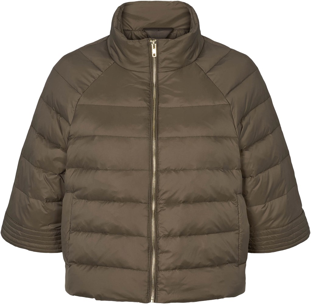 1575pboalaska Down Quilt Cape Jacket