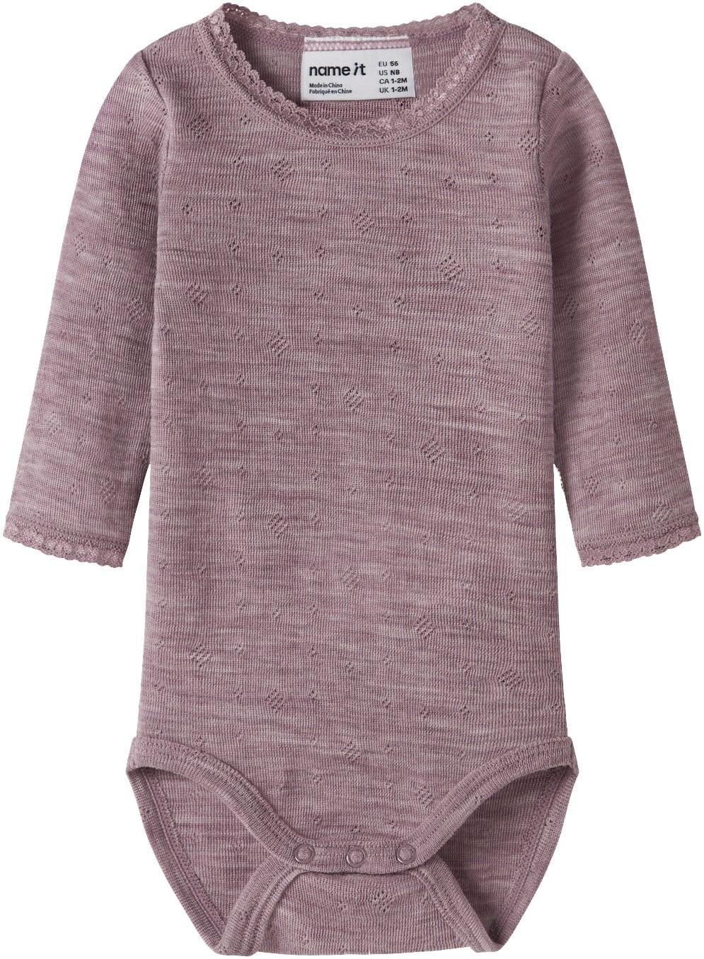 Nbfwang Wool Needle LS Body Solid N