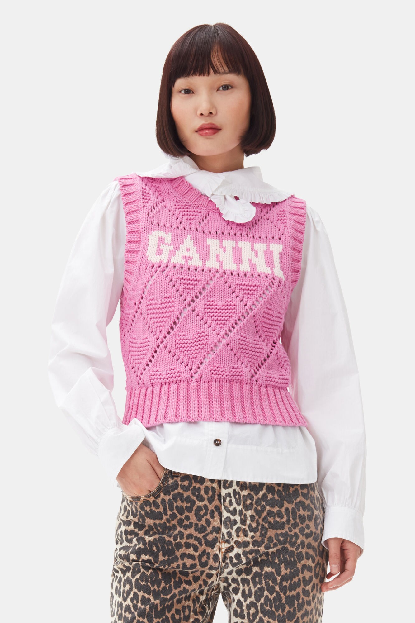 Cotton Rope Short Vest