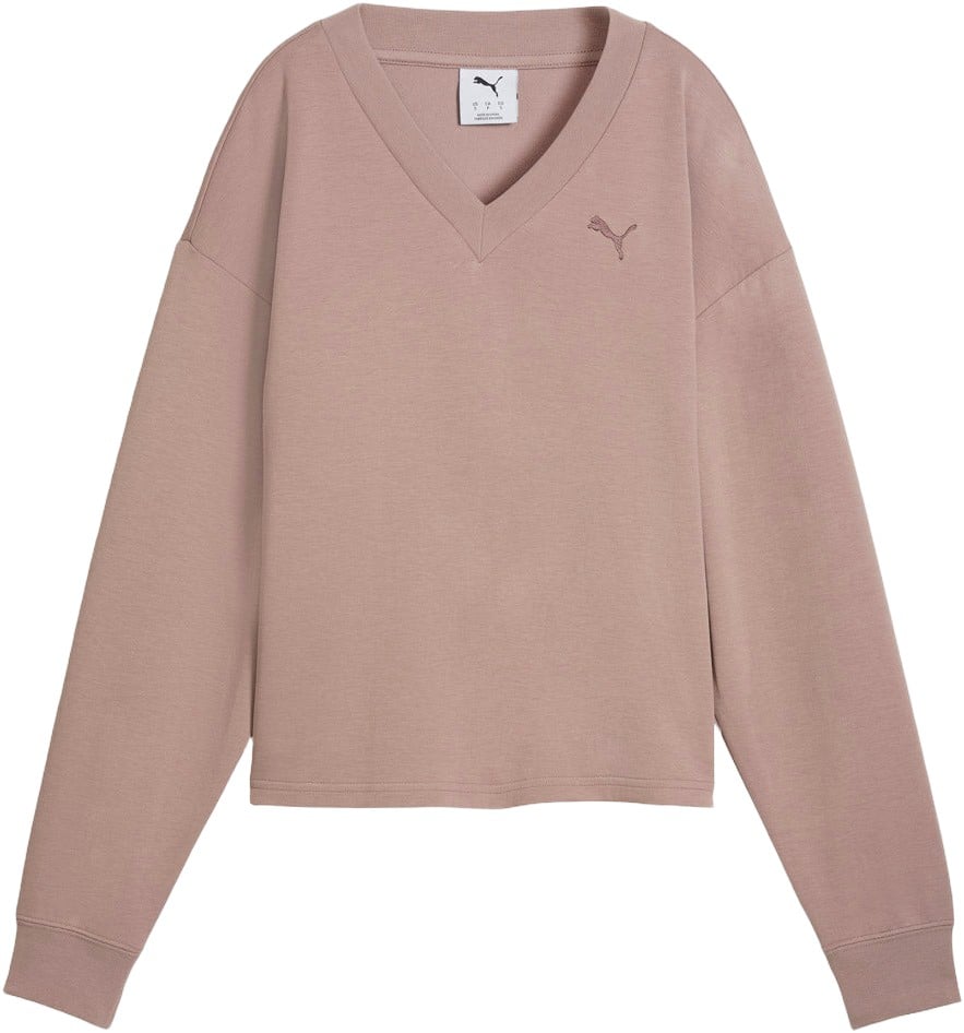 Essentials Elevated Comfort Vneck Sweatshirt - Køb til DKK 360 - Spar 20%