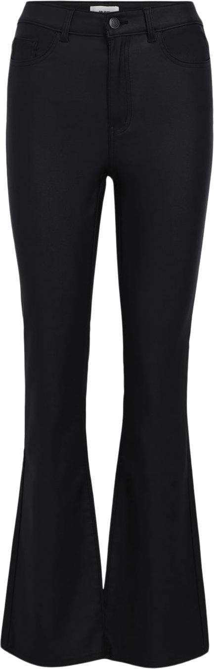 Objbelle Coated MW Flared Pant DIV
