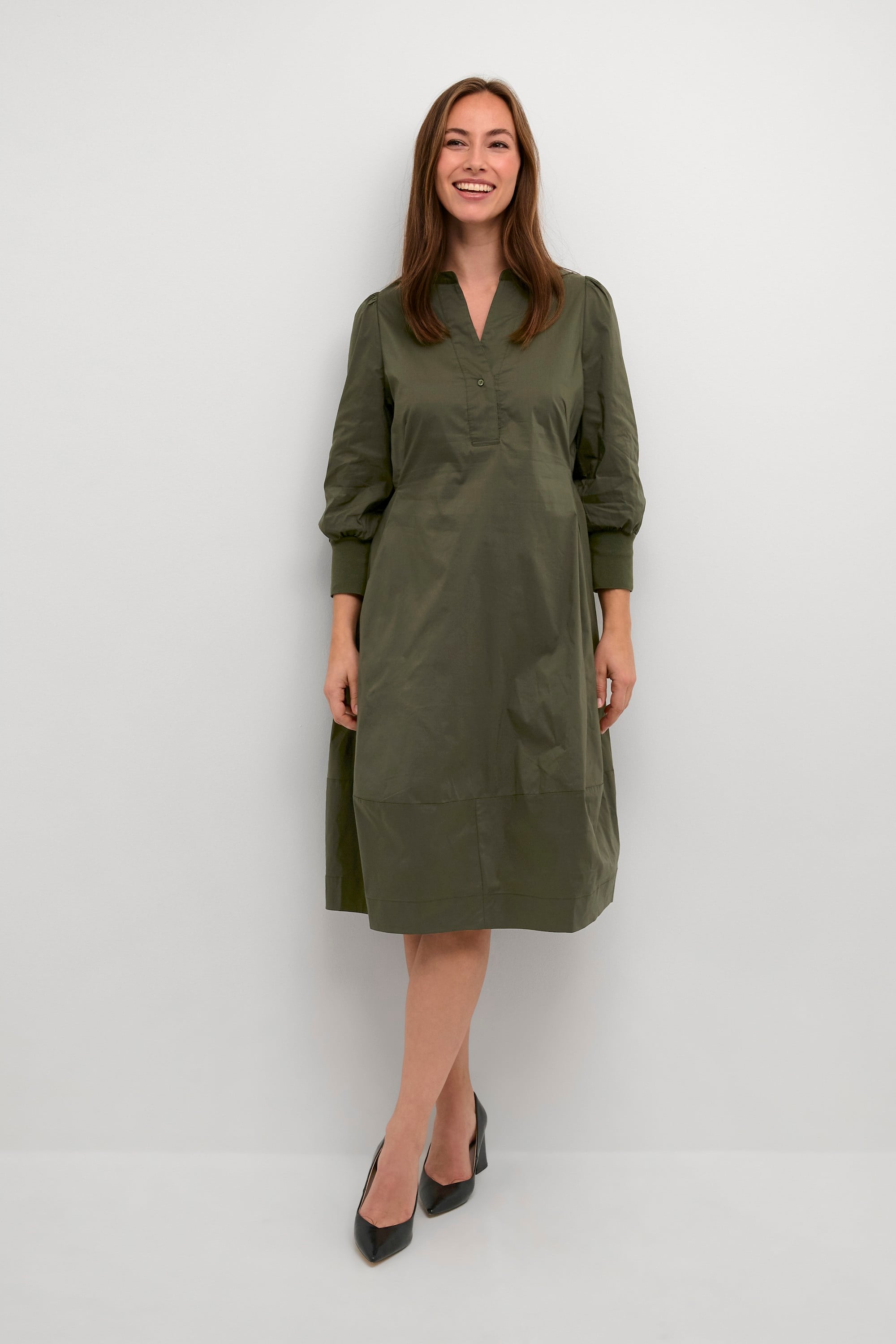 Cuantoinett 3/4 Sleeve Dress